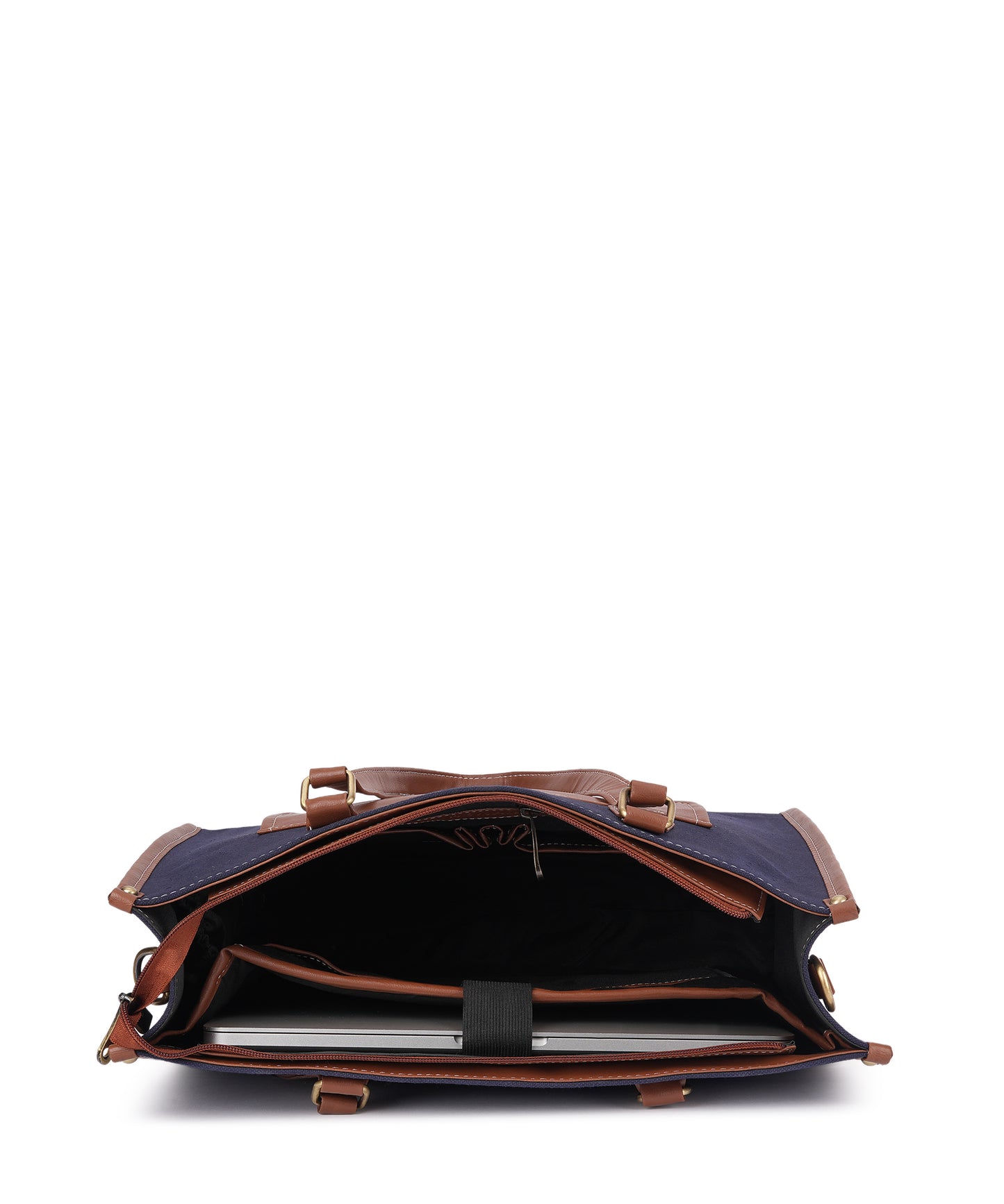 Canvas Laptop Tote Bag 14 Inch Casual Briefcase Handbag