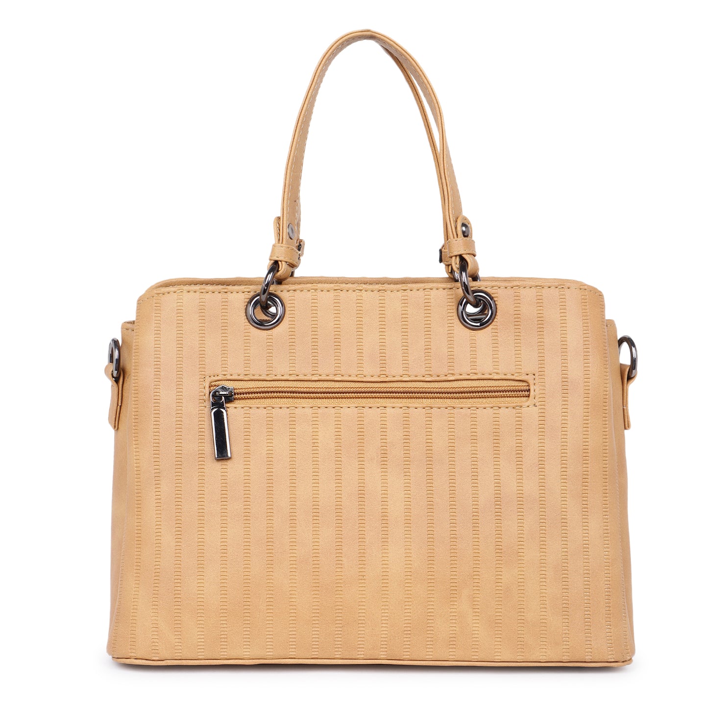 Tri- Compartment Handbag