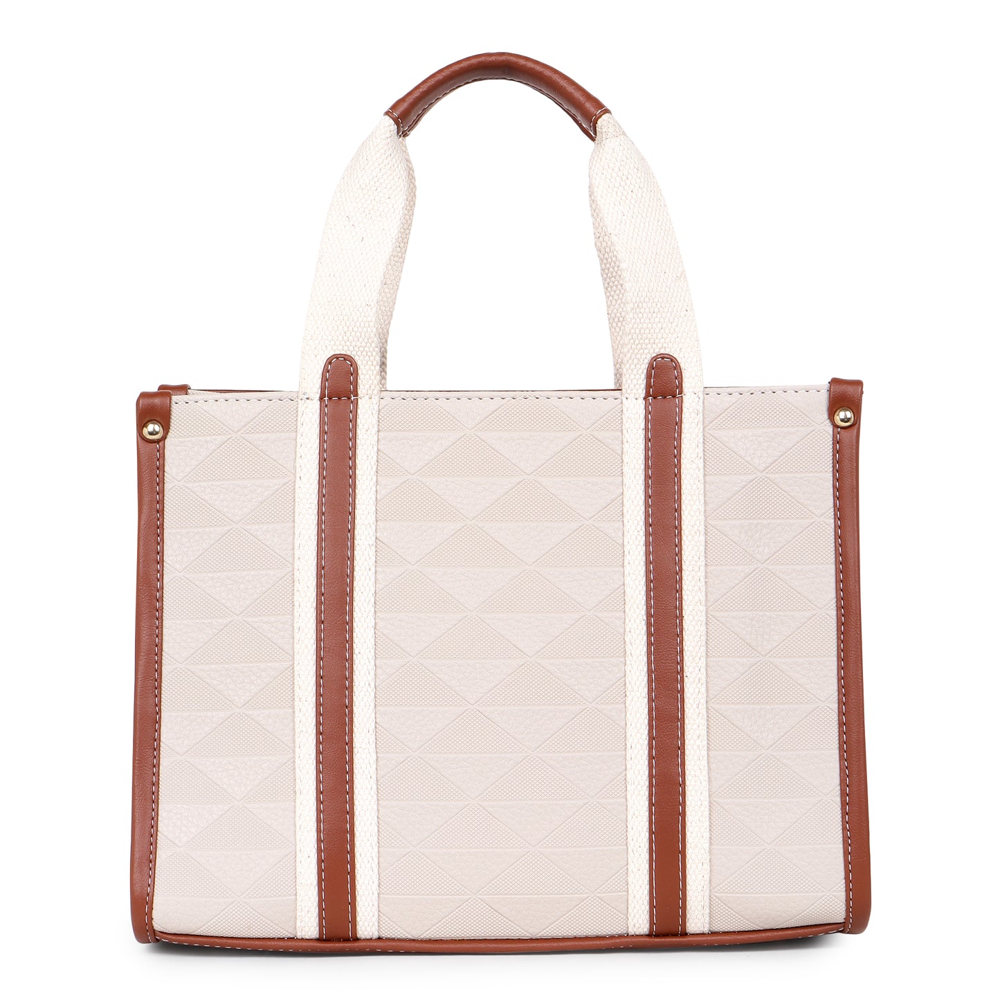 Womanix PU Laptop Tote Bags for Women with Front Pocket, Work Bag,15 inch tote for Women, Large Capacity Handbag for Office, School, Travel, Teacher Purse (Beige Tan) (0096)