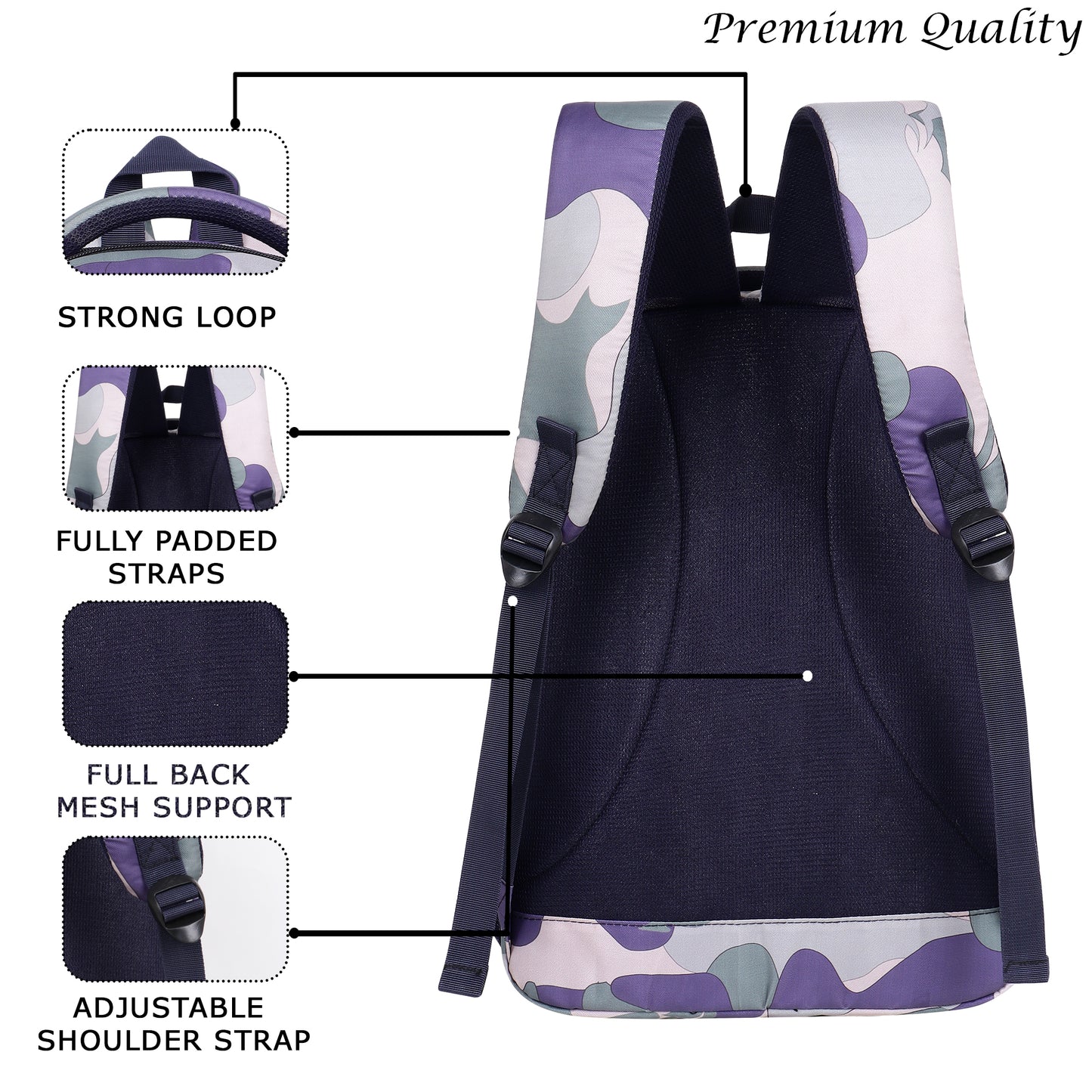 Sports Travel Unisex Backpack (0114)
