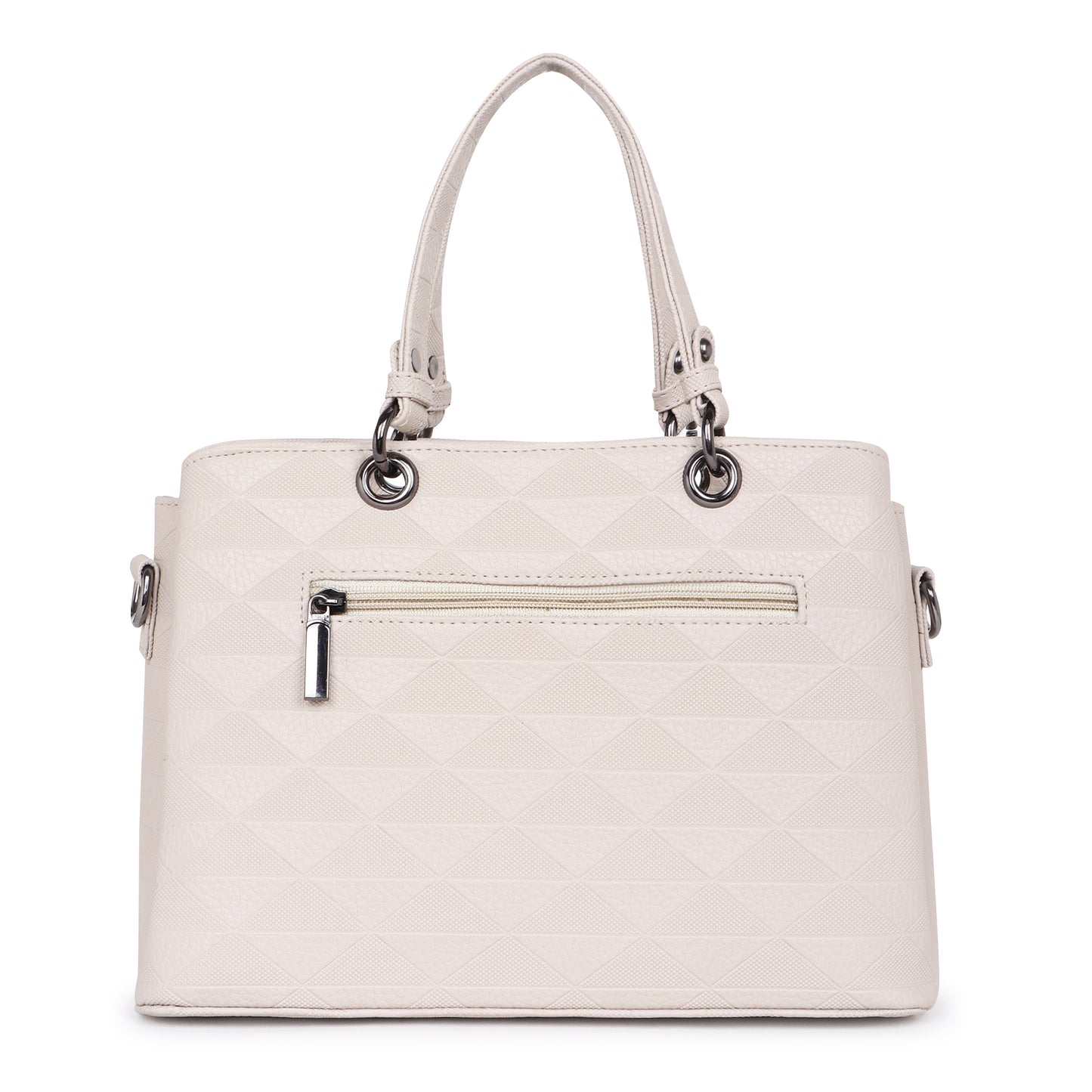 Tri- Compartment Handbag