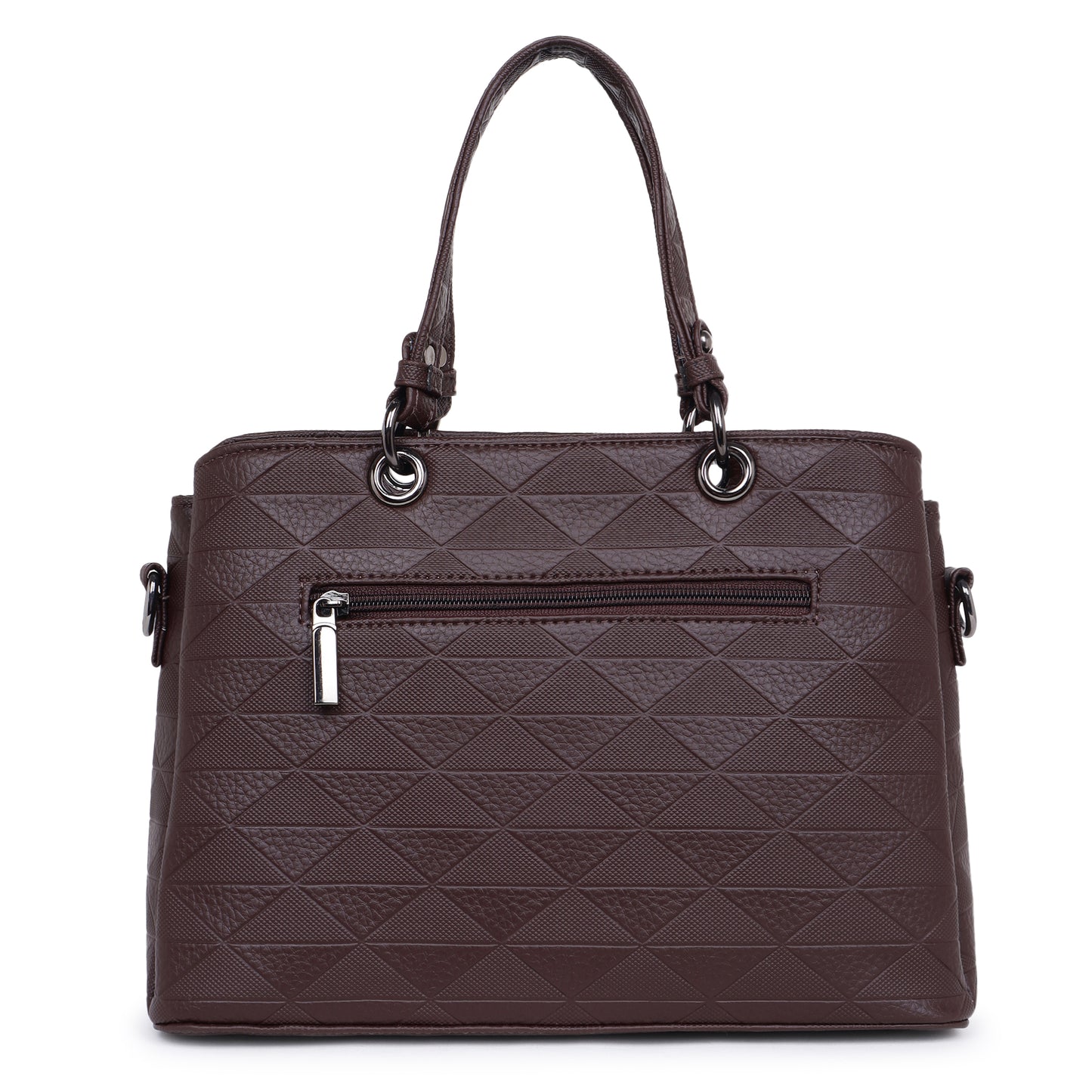 Tri- Compartment Handbag