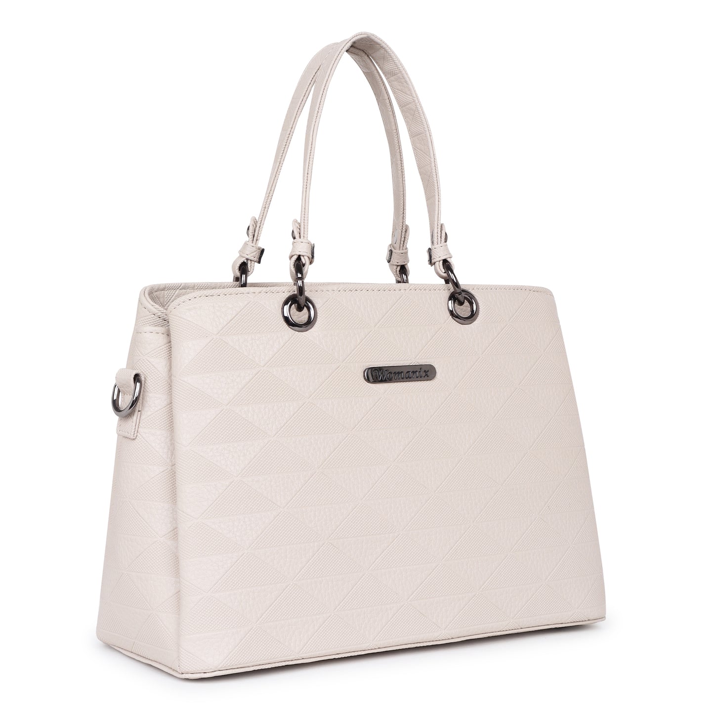 Tri- Compartment Handbag