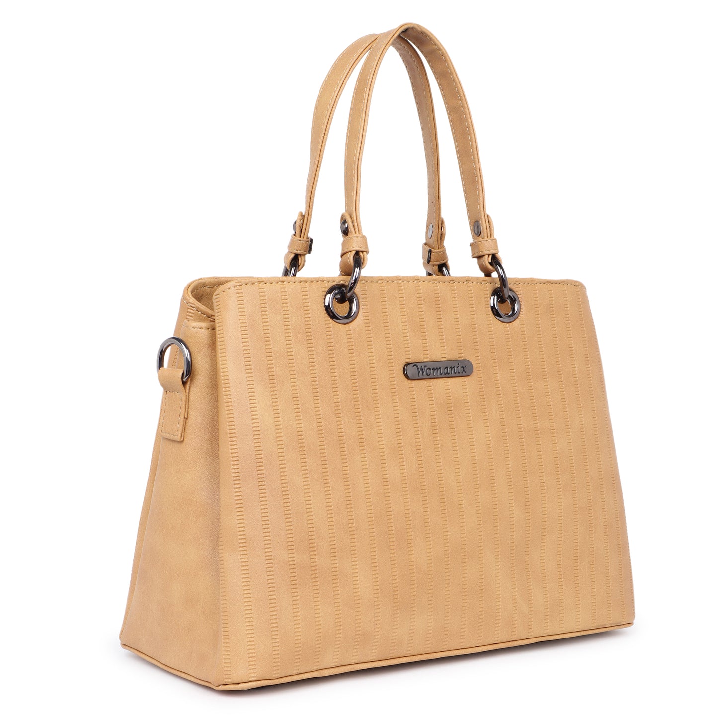 Tri- Compartment Handbag