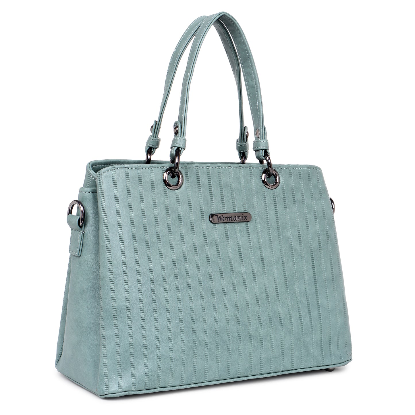Tri- Compartment Handbag