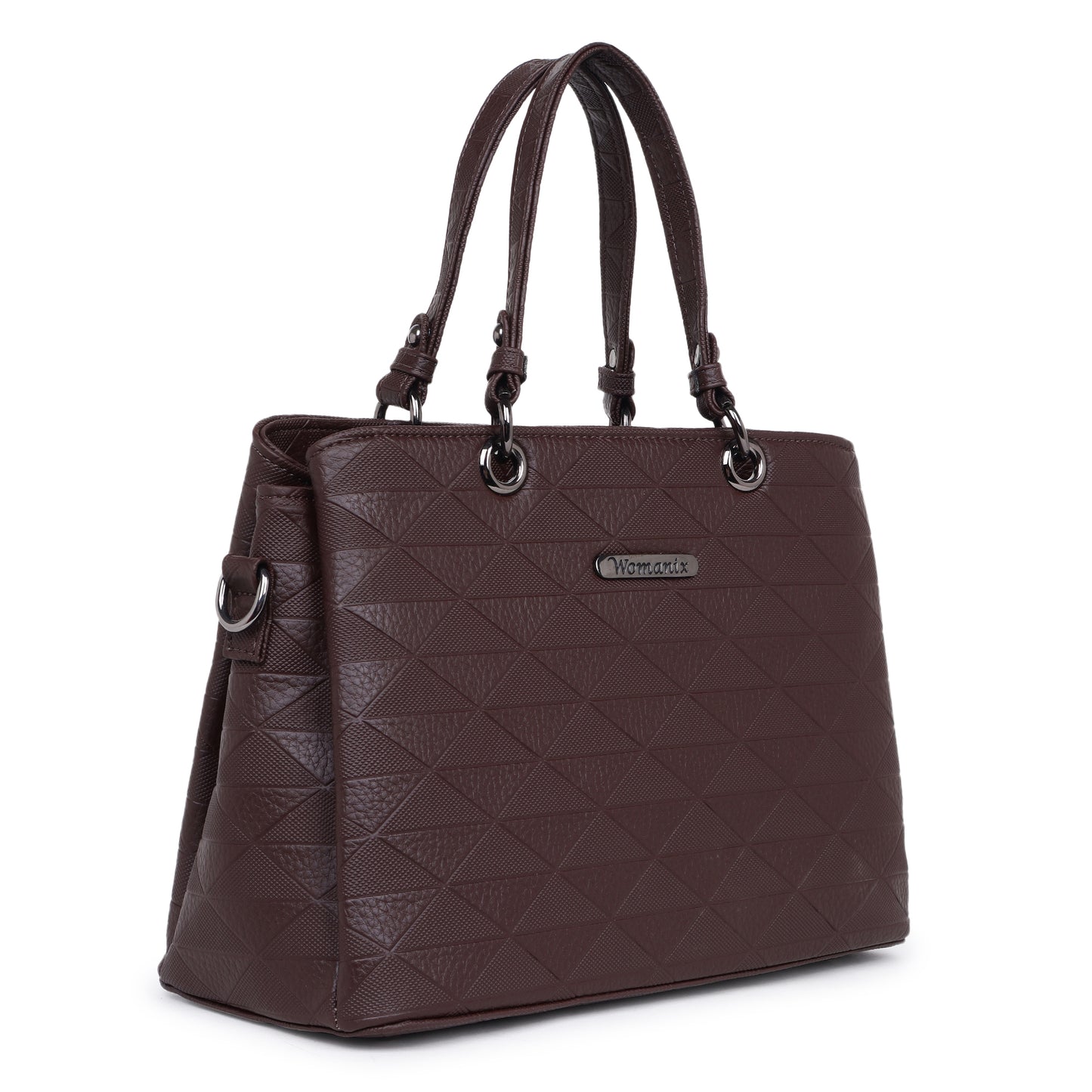 Tri- Compartment Handbag