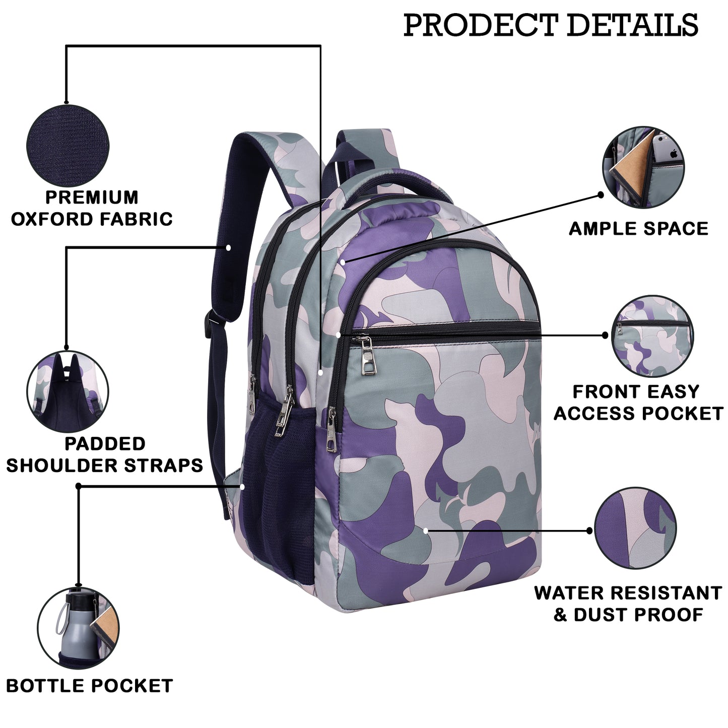 Sports Travel Unisex Backpack (0114)