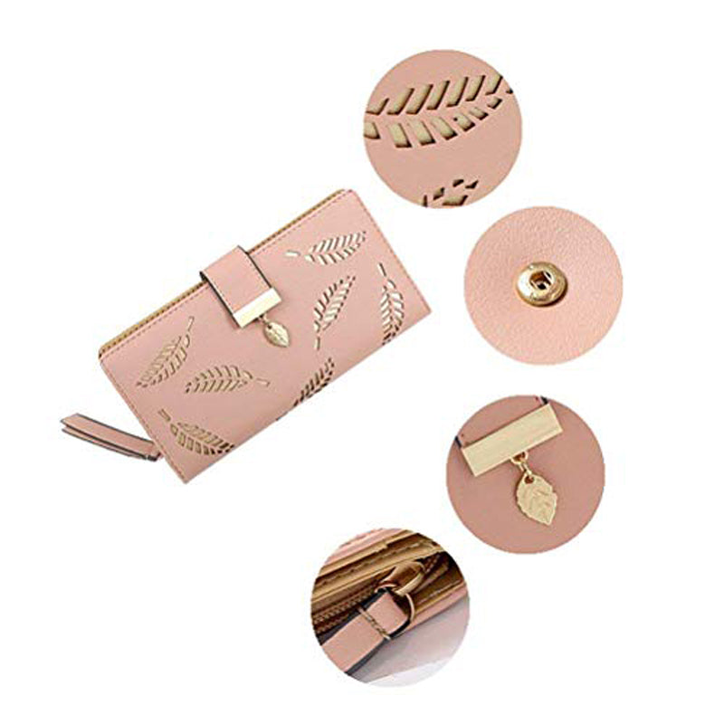 Tri-fold Fashion Card Coin Holder Ladies Wallet