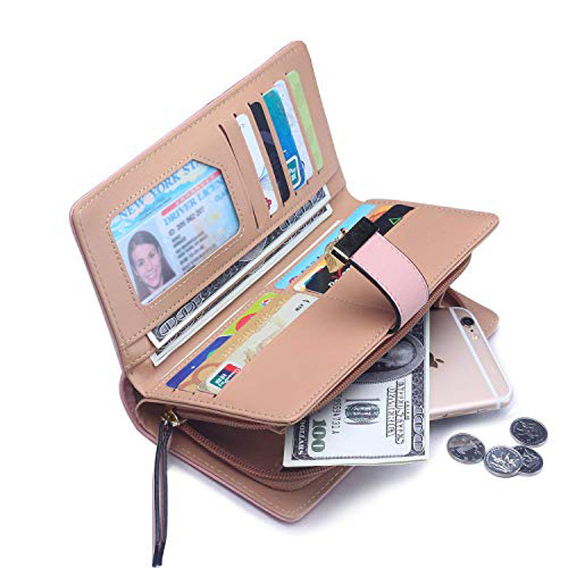 Tri-fold Fashion Card Coin Holder Ladies Wallet