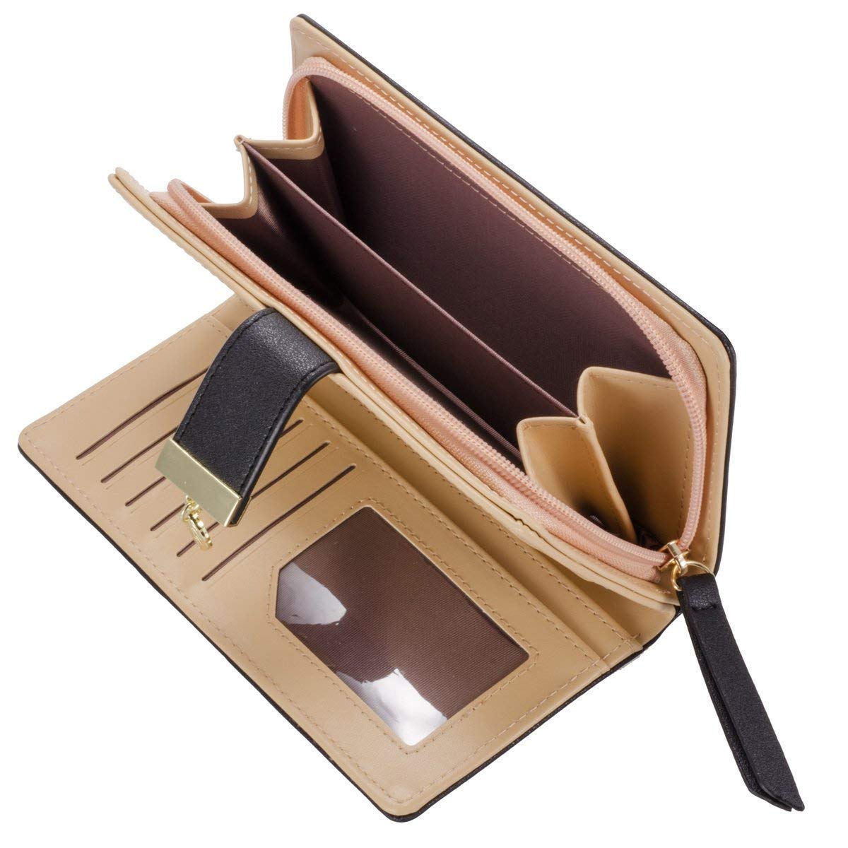 Tri-fold Fashion Card Coin Holder Ladies Wallet