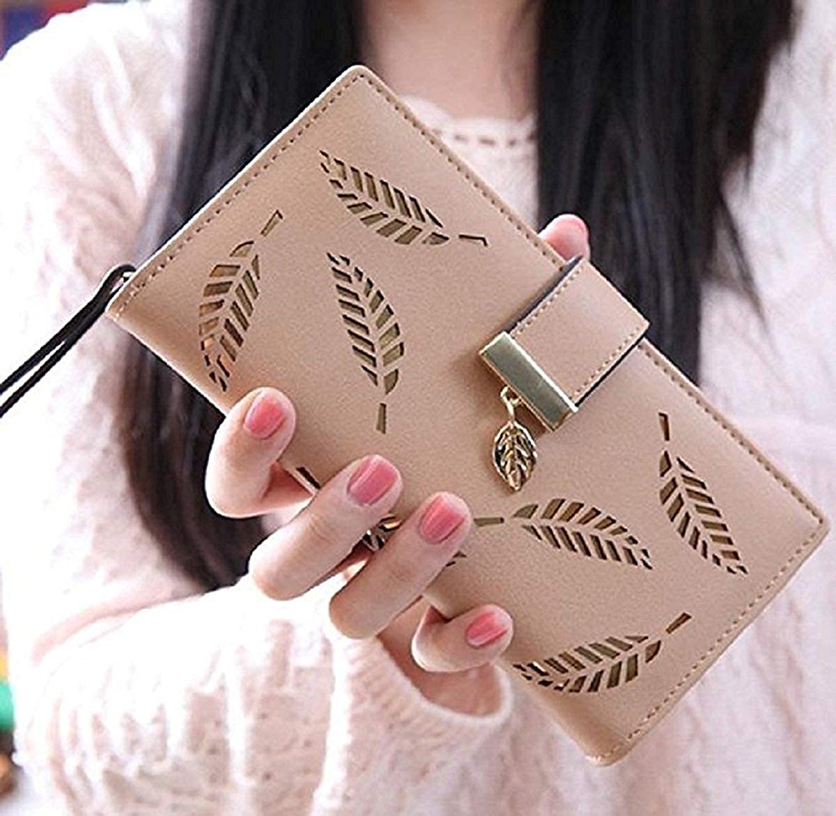 Tri-fold Fashion Card Coin Holder Ladies Wallet