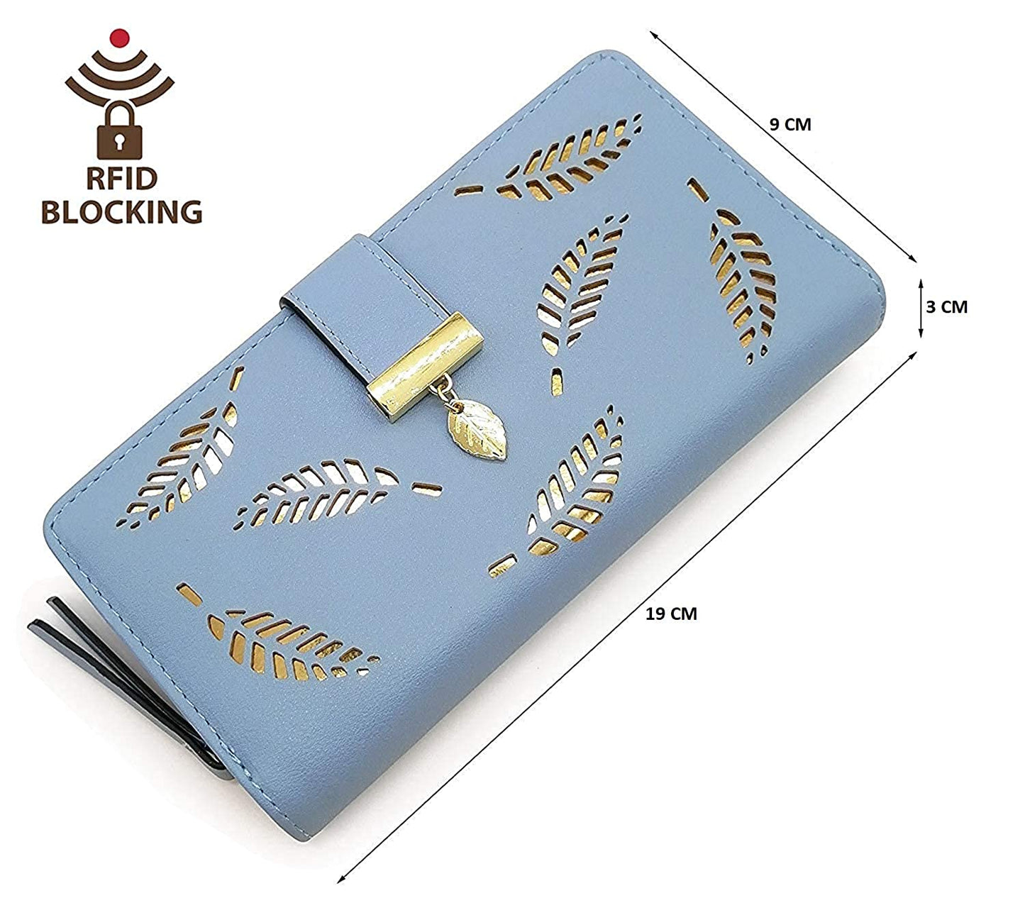 Tri-fold Fashion Card Coin Holder Ladies Wallet