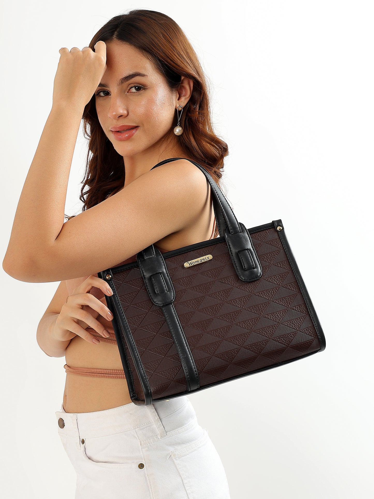 Womanix Purses and Handbags for Women, Tote Shoulder Bag Satchel Purse (95)