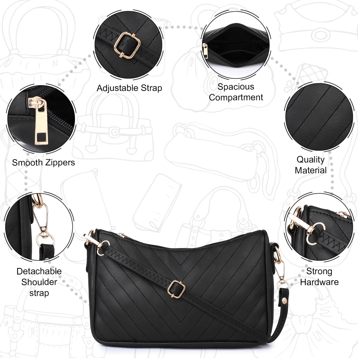 Women Sling Bag (0050)