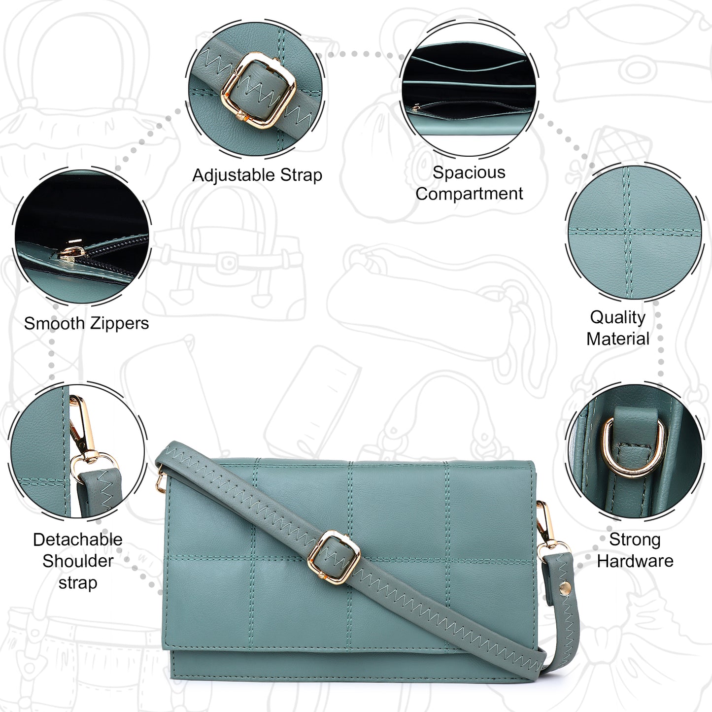 Women Sling Bag (0051)