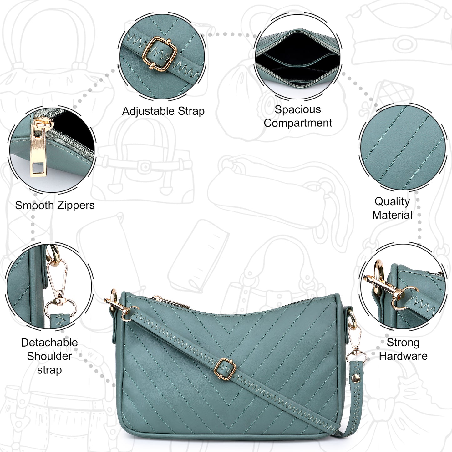 Women Sling Bag (0050)