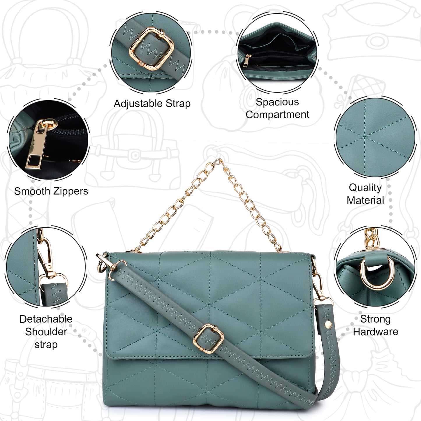 Women Sling Bag (0052)