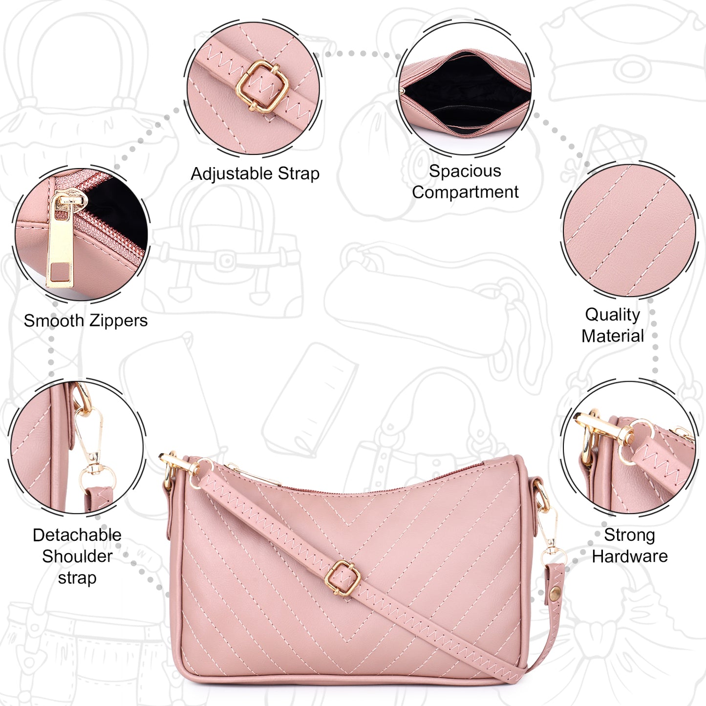 Women Sling Bag (0050)