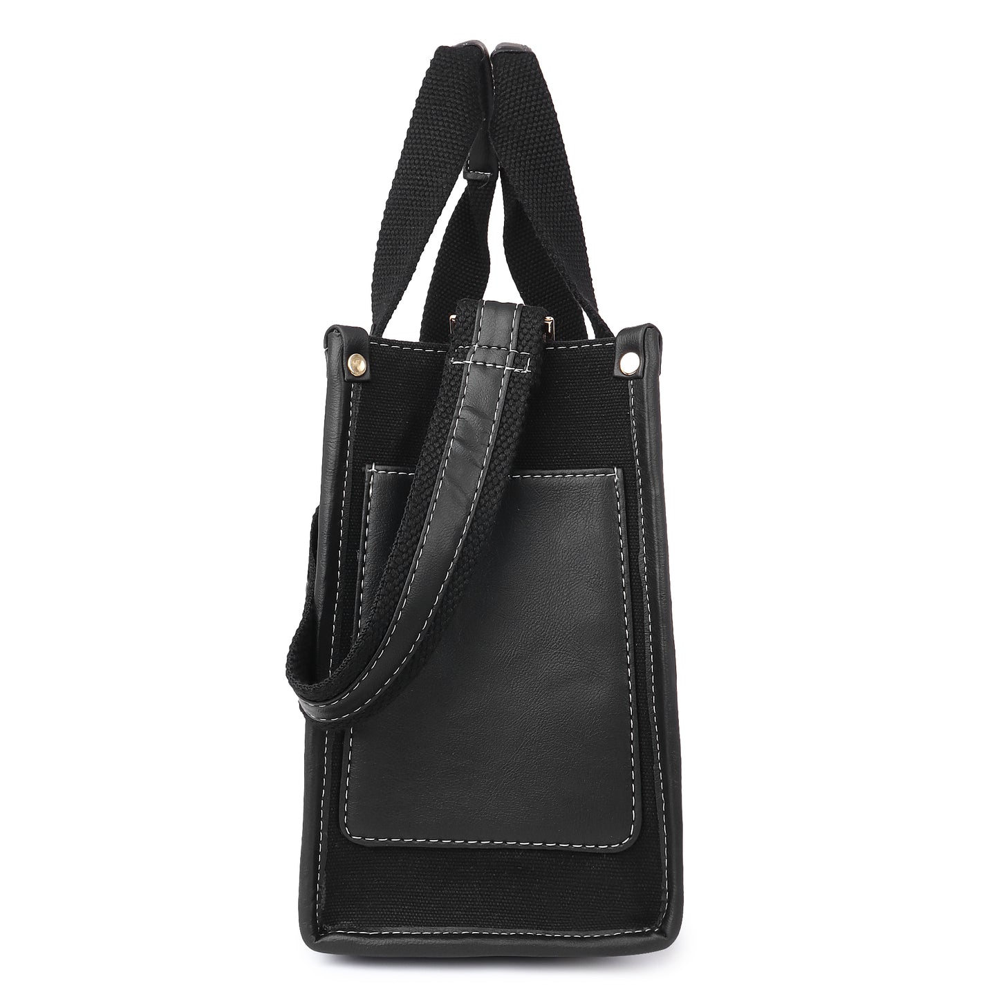 Canvas Laptop Tote Bag 12 inch Casual Small Briefcase Handbag