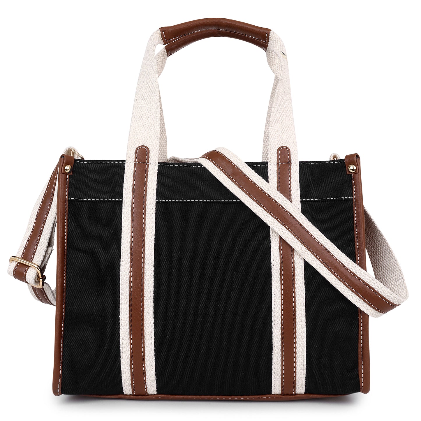 Canvas Laptop Tote Bag 12 inch Casual Small Briefcase Handbag