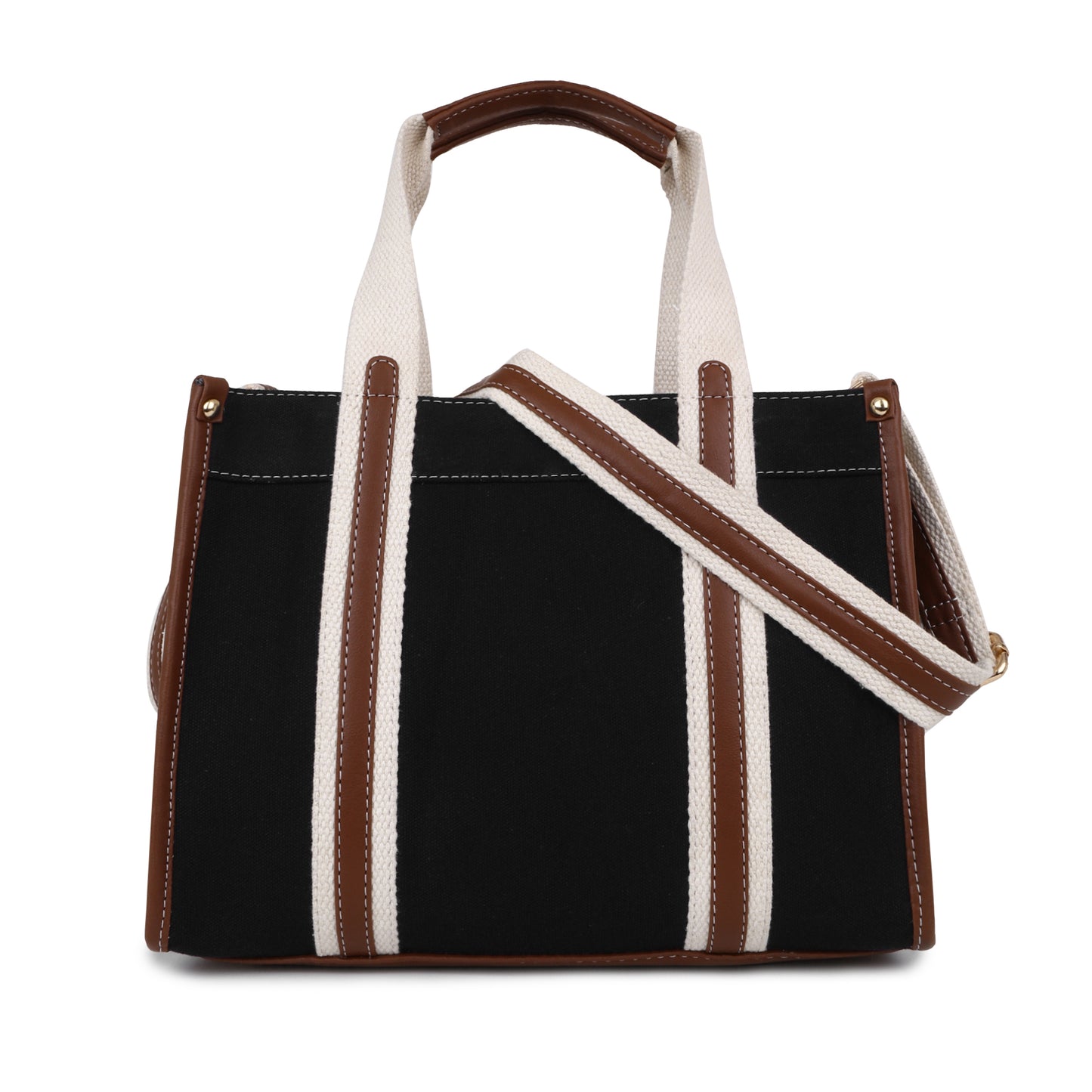 Canvas Laptop Tote Bag 12 inch Casual Small Briefcase Handbag