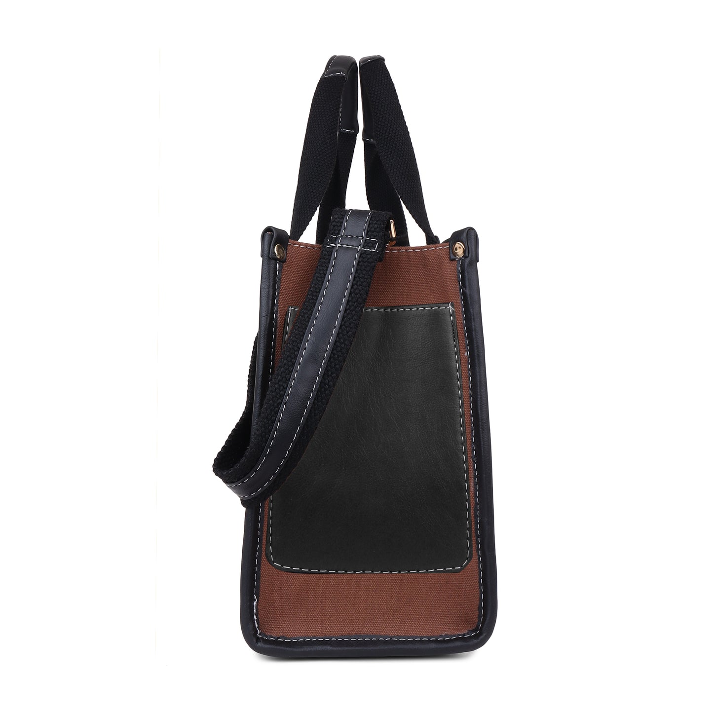 Canvas Laptop Tote Bag 12 inch Casual Small Briefcase Handbag