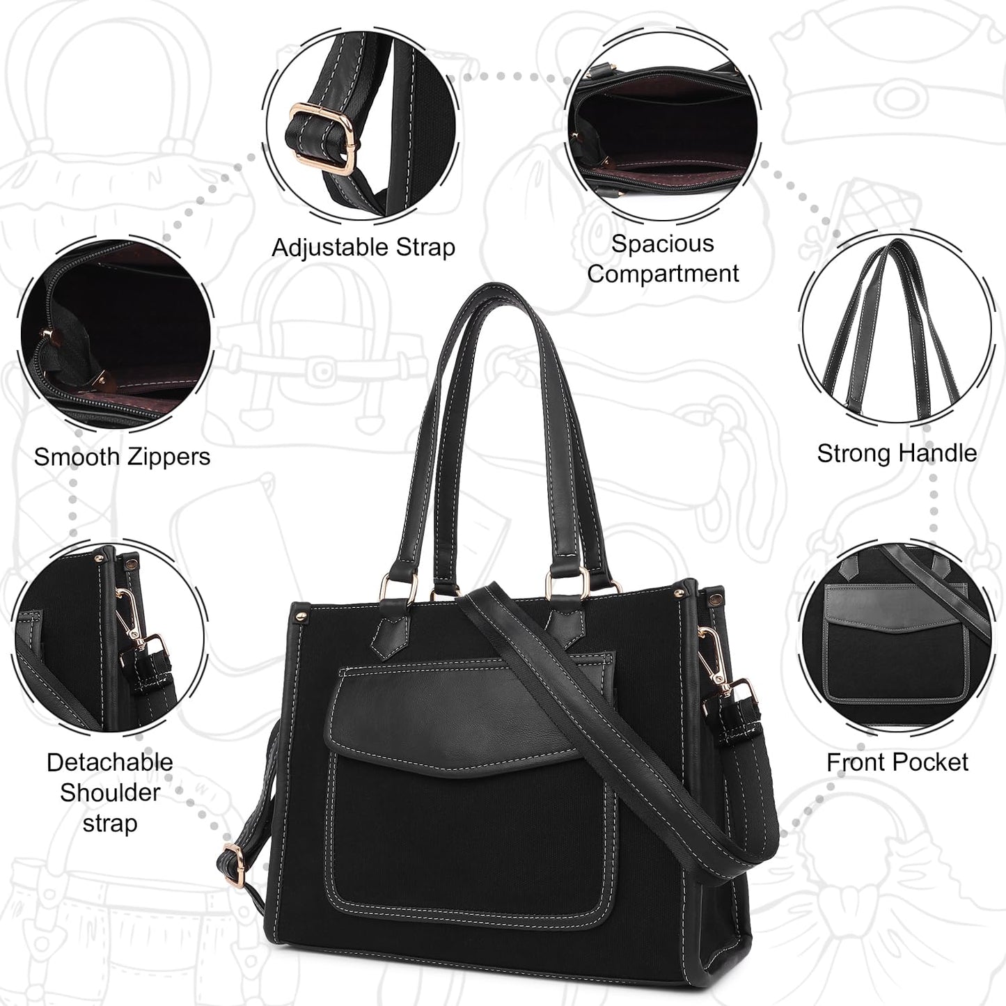 Velora Classic Small Tote