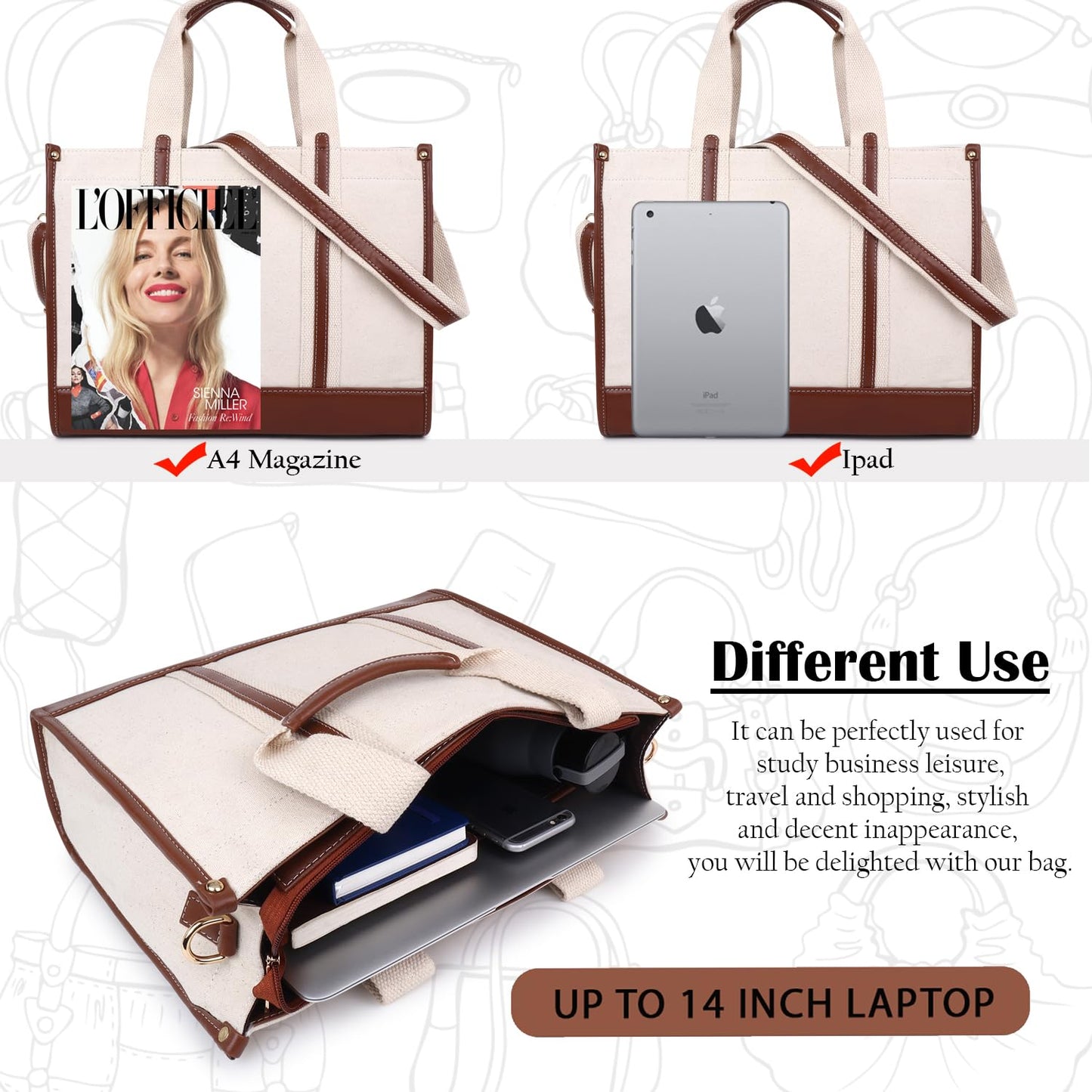 Classic Duo Tote Set