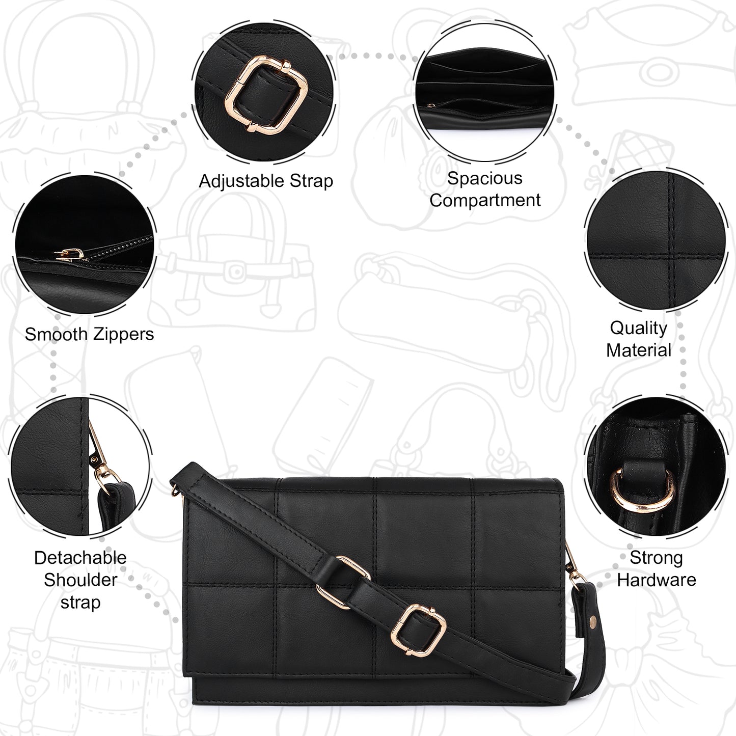 Women Sling Bag (0051)