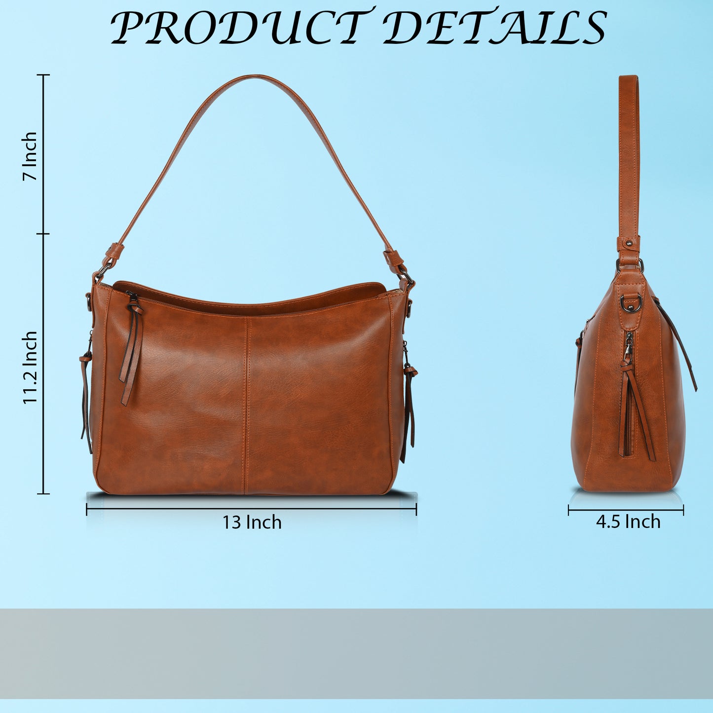 Womanix Hobo Bag for Women PU Leather Shoulder Bags (0083)