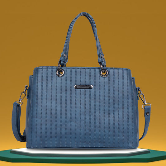 Tri- Compartment Handbag