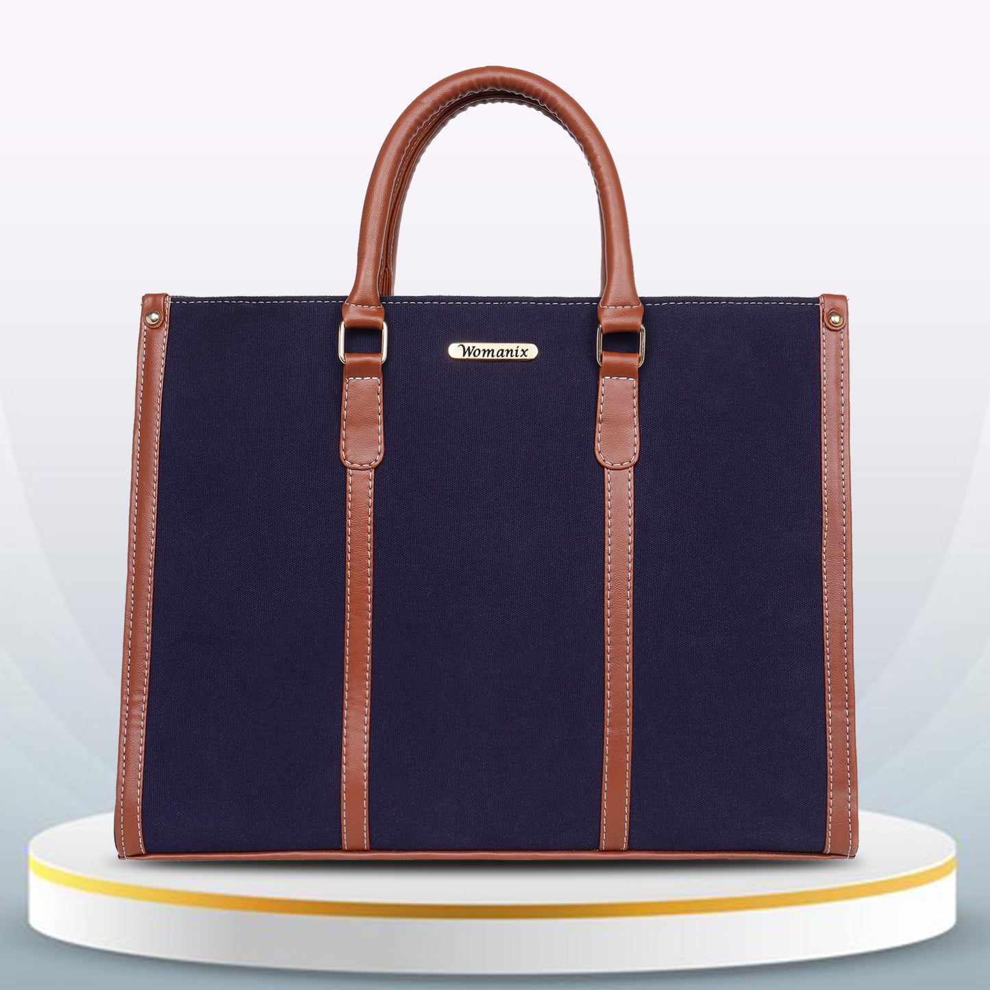 Womanix Canvas Tote Bag for Women | Fits Upto 14" Laptop Bag | Ladies Purse Handbags(92)