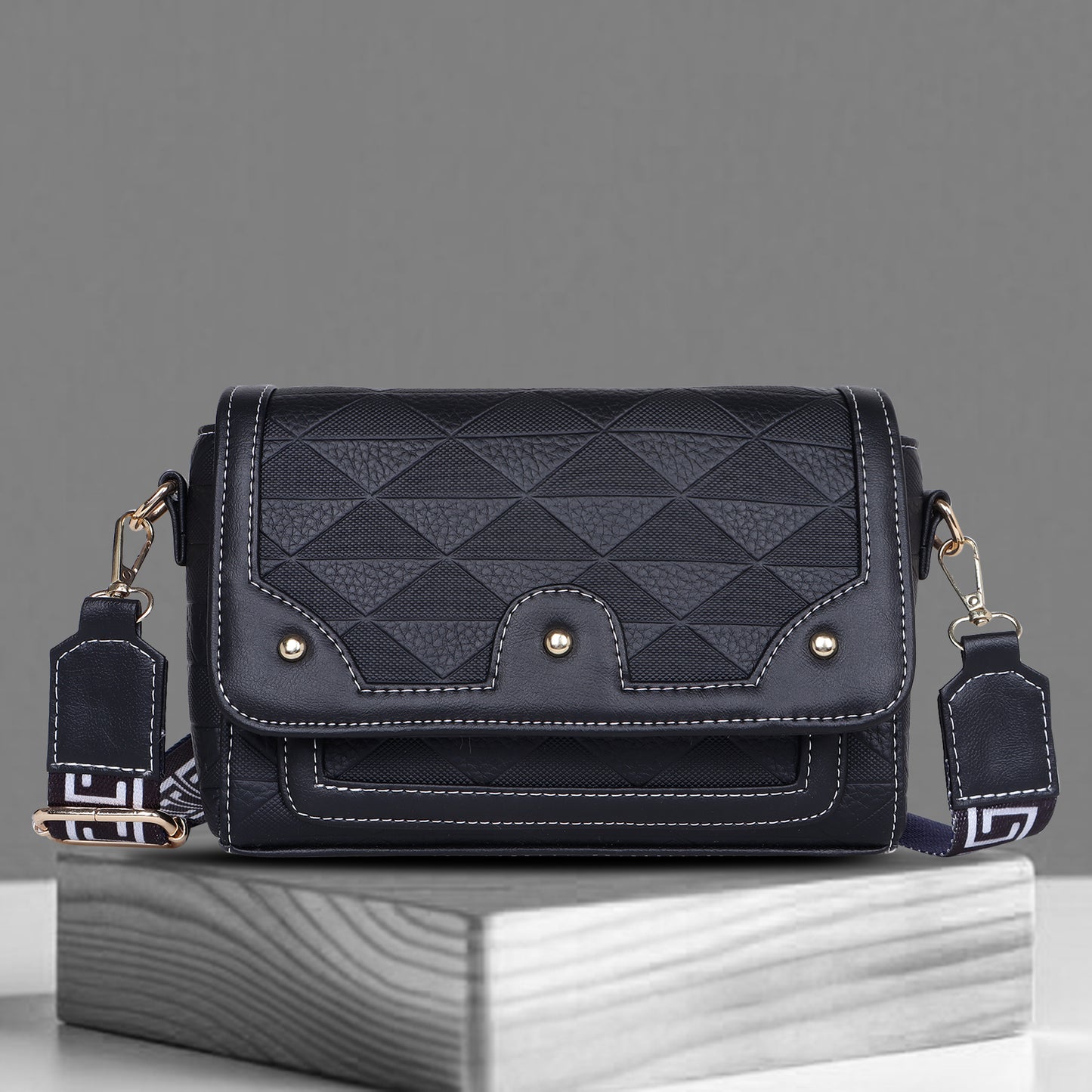 Womanix Crossbody Sling Bag Lightweight & Spacious with Adjustable Strap Stylish & Ideal for Travel & Work Premium Ladies Purse Mobile Phone Wallet Shoulder Bag (107)