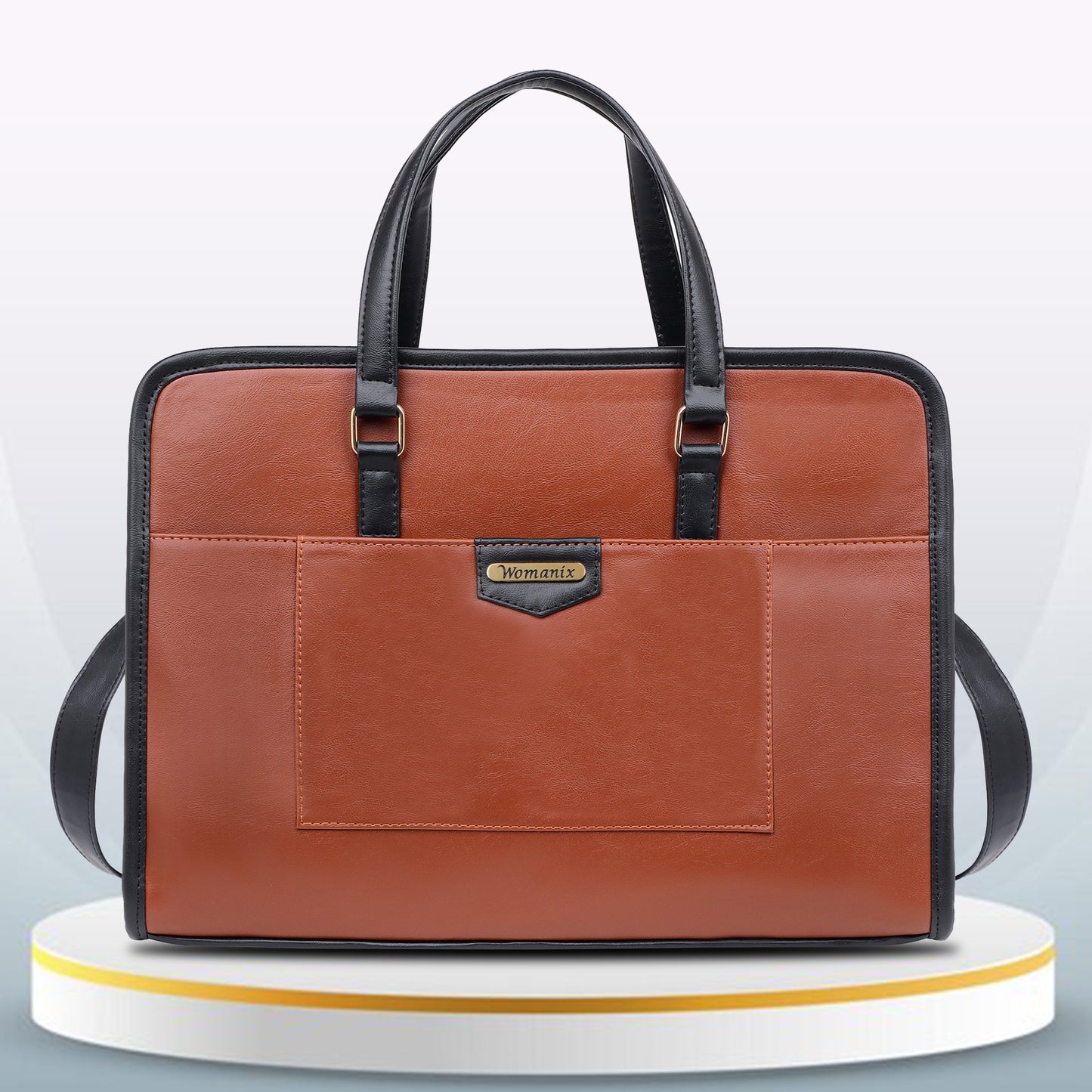 Womanix Tote Bag Business Briefcase Bag Messenger College Bags for Men and Women I Tablet Laptop Upto 14 Inch (88)