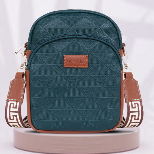Womanix Small Crossbody Cell Phone Bag for Women, Mini Over Shoulder Handbag Purse Women’s Mobile Sling Bag with Holder Wallet. (0106)