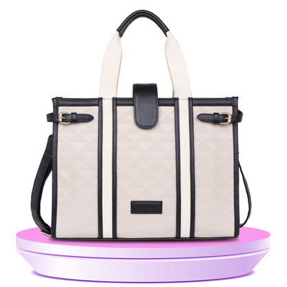 Womanix PU Laptop Tote Bags for Women, Work Bag, 15 inch tote for Women(90)