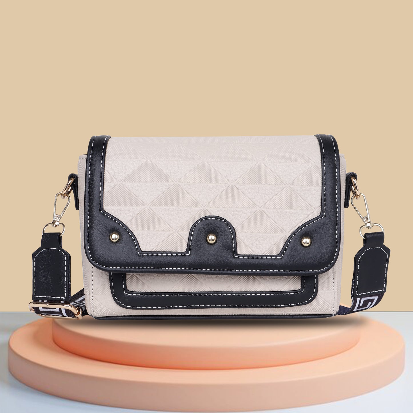 Womanix Crossbody Sling Bag Lightweight & Spacious with Adjustable Strap Stylish & Ideal for Travel & Work Premium Ladies Purse Mobile Phone Wallet Shoulder Bag (107)