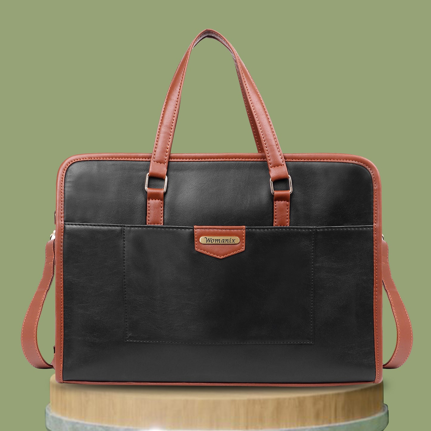 Womanix Tote Bag Business Briefcase Bag Messenger College Bags for Men and Women I Tablet Laptop Upto 14 Inch (88)