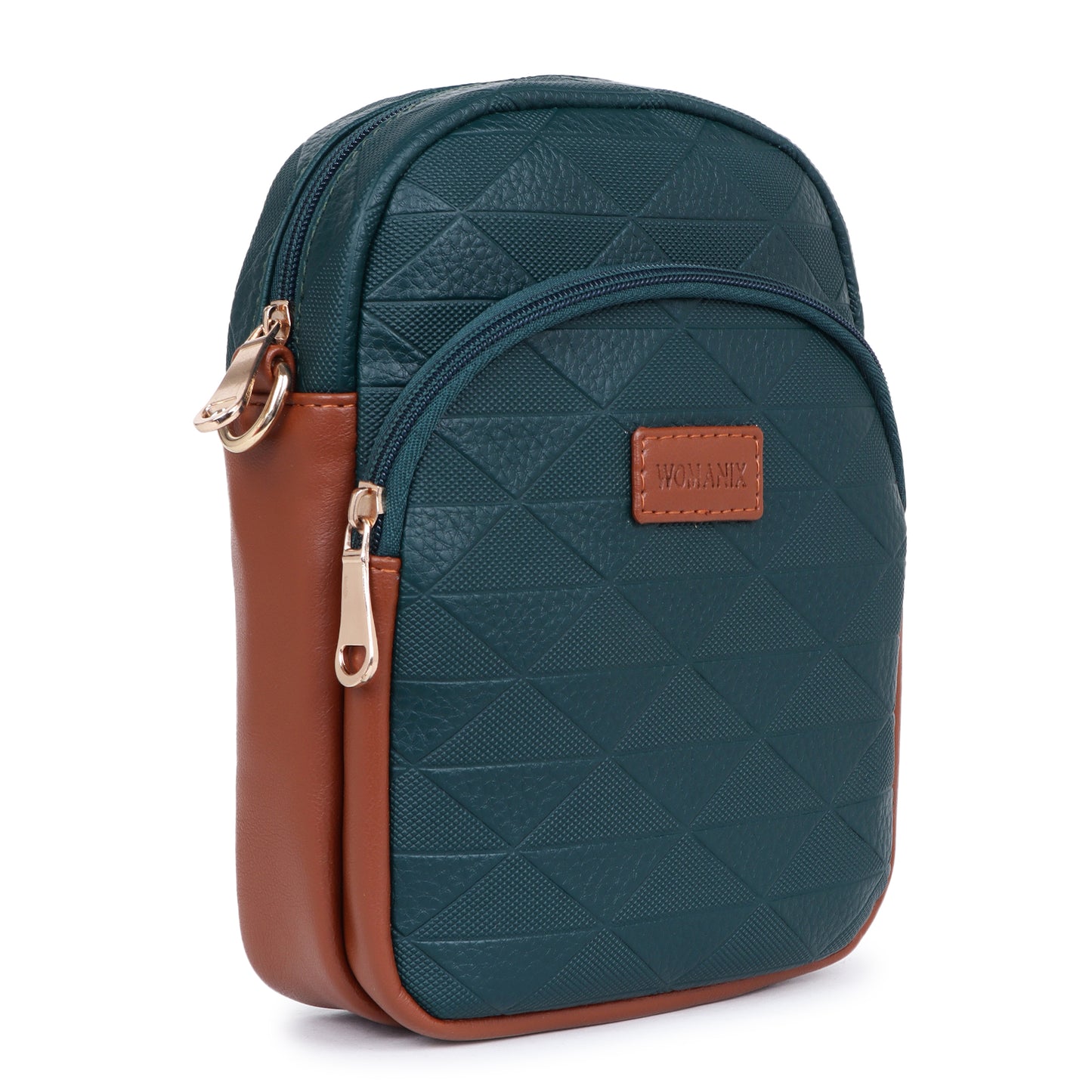 Womanix Small Crossbody Cell Phone Bag for Women, Mini Over Shoulder Handbag Purse Women’s Mobile Sling Bag with Holder Wallet. (0106)