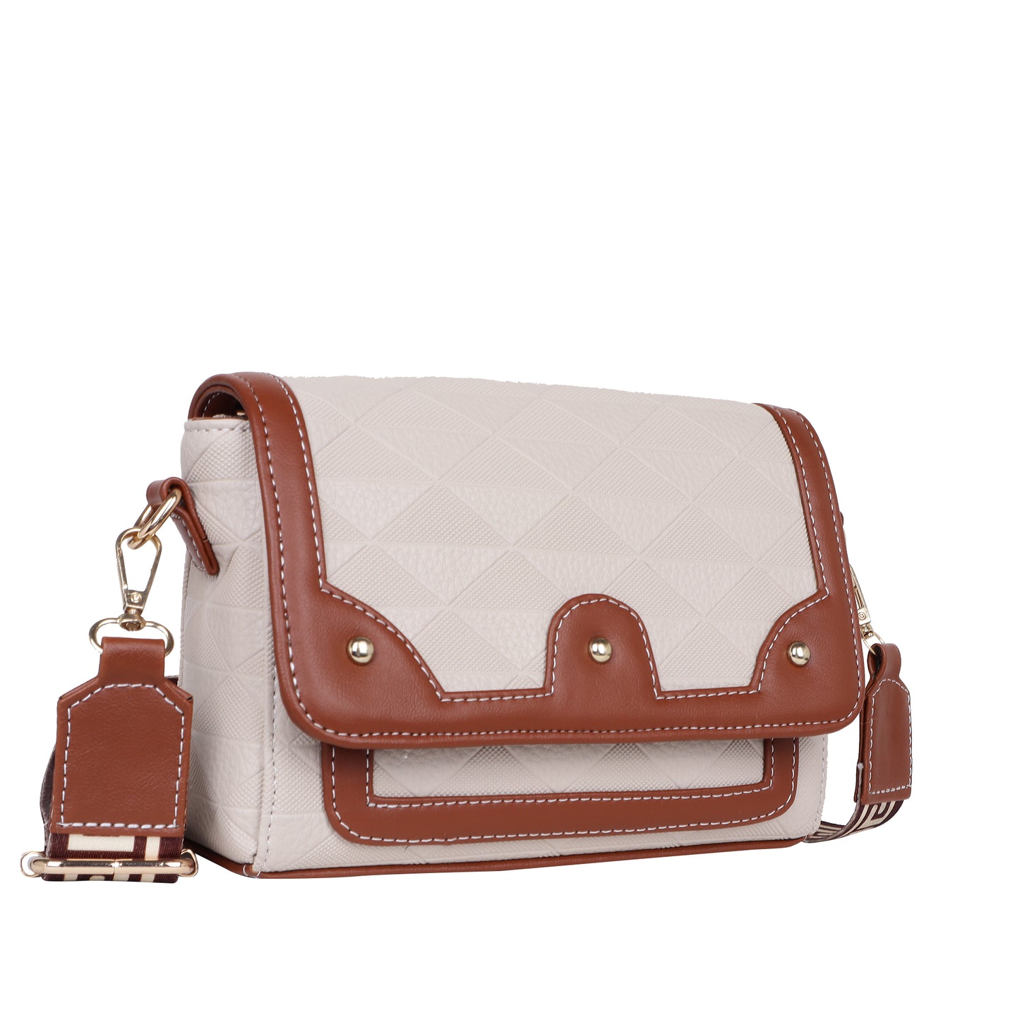 Womanix Crossbody Sling Bag Lightweight & Spacious with Adjustable Strap Stylish & Ideal for Travel & Work Premium Ladies Purse Mobile Phone Wallet Shoulder Bag (107)