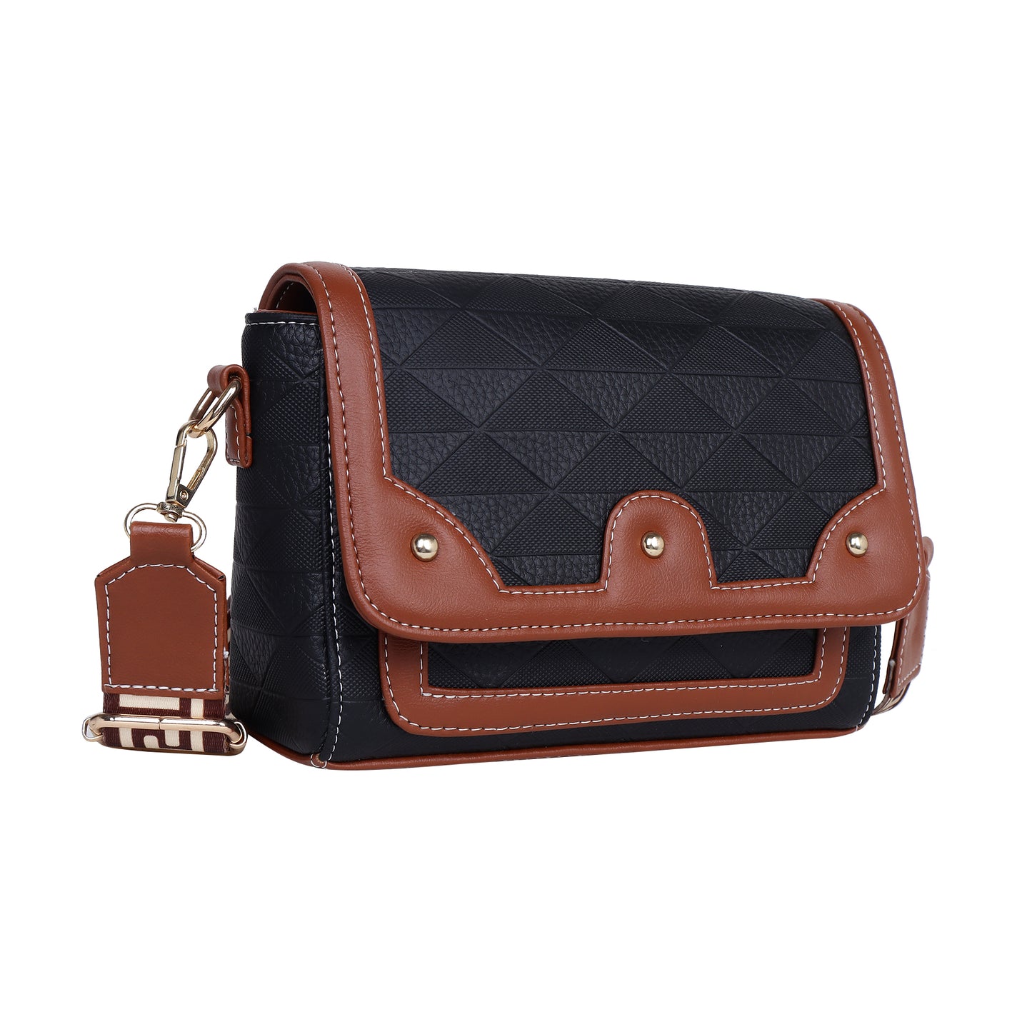 Womanix Crossbody Sling Bag Lightweight & Spacious with Adjustable Strap Stylish & Ideal for Travel & Work Premium Ladies Purse Mobile Phone Wallet Shoulder Bag (107)