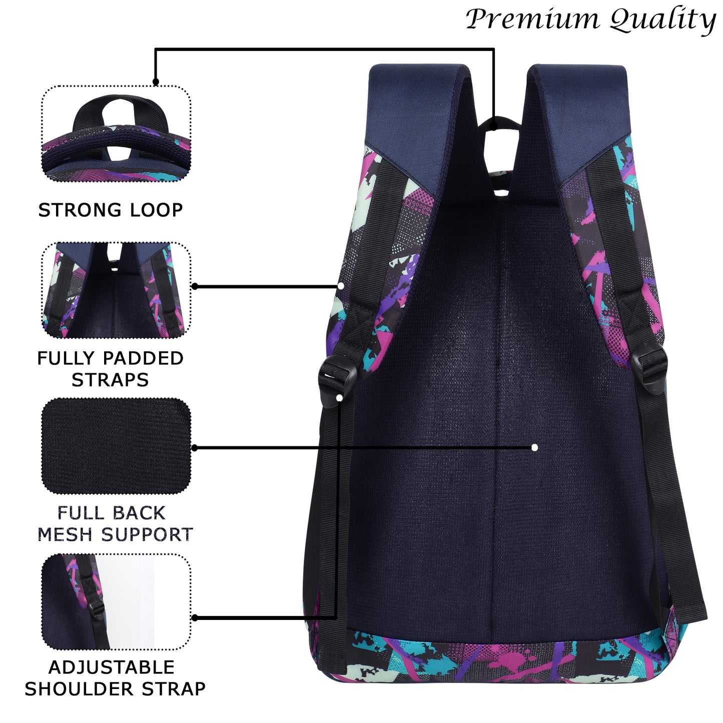 Sports Travel Unisex Backpack (0114)