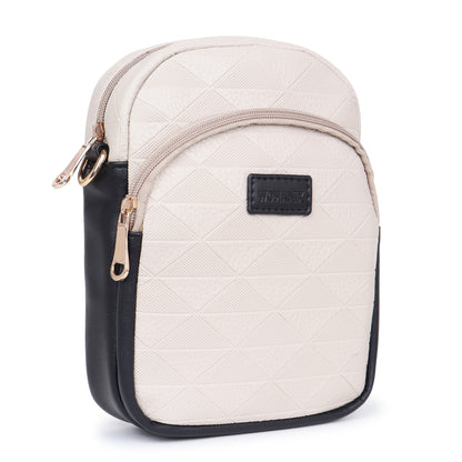 Womanix Small Crossbody Cell Phone Bag for Women, Mini Over Shoulder Handbag Purse Women’s Mobile Sling Bag with Holder Wallet. (0106)