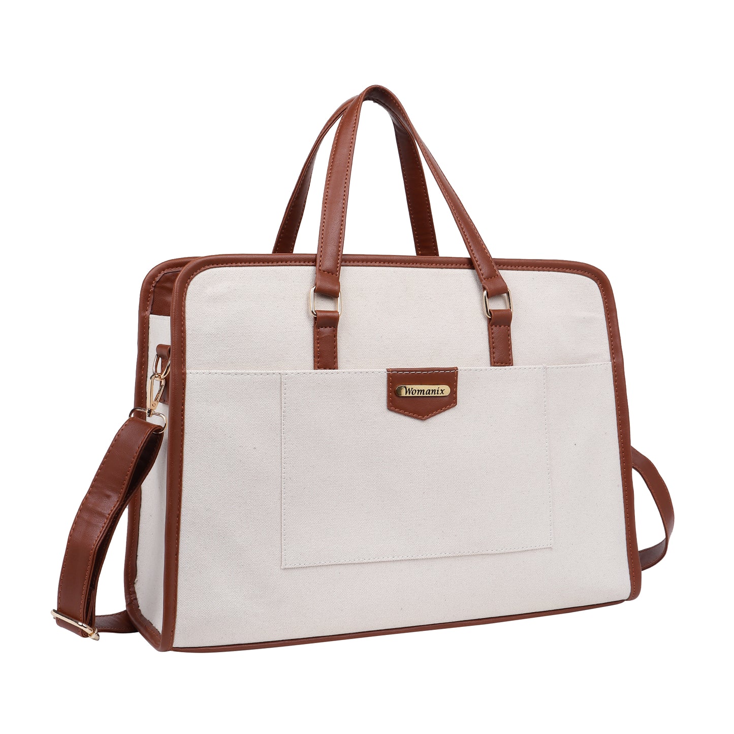 Women Faux Leather Laptop Tote Bag, Briefcase Business Bag 14" Laptop Bag (0087)