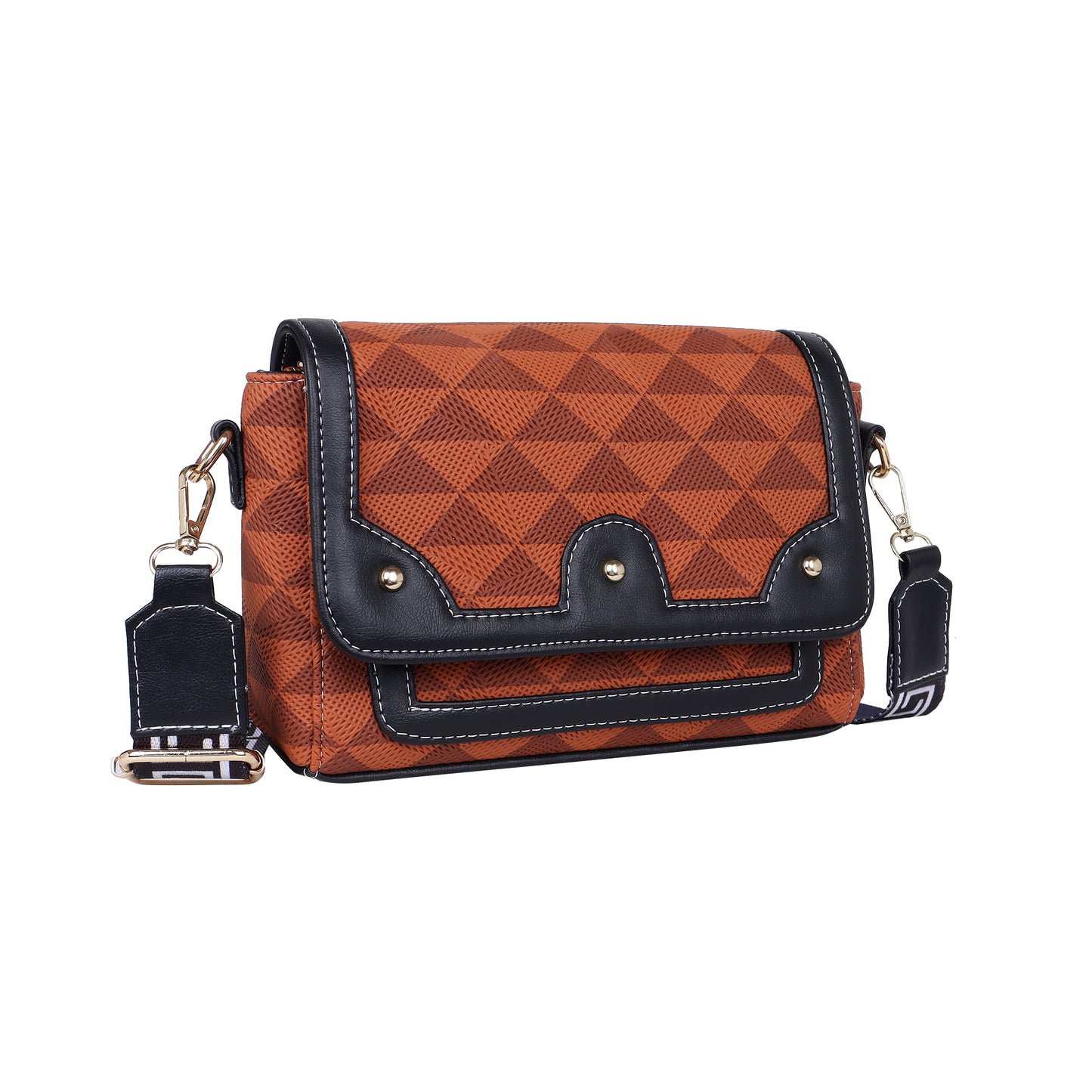 Womanix Crossbody Sling Bag Lightweight & Spacious with Adjustable Strap Stylish & Ideal for Travel & Work Premium Ladies Purse Mobile Phone Wallet Shoulder Bag (107)