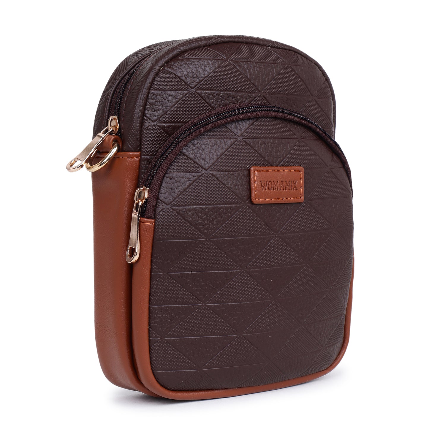 Womanix Small Crossbody Cell Phone Bag for Women, Mini Over Shoulder Handbag Purse Women’s Mobile Sling Bag with Holder Wallet. (0106)
