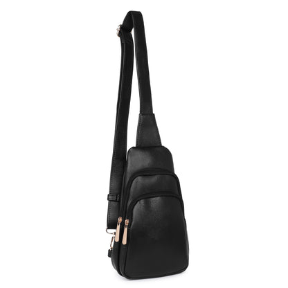 Womanix Waist Bag for Men Women | Cross Body Fanny Pack Sling Bag for Hiking, Travel, Camping, Outdoor Sports, Cycling | Money Belt with Adjustable Strap (104)