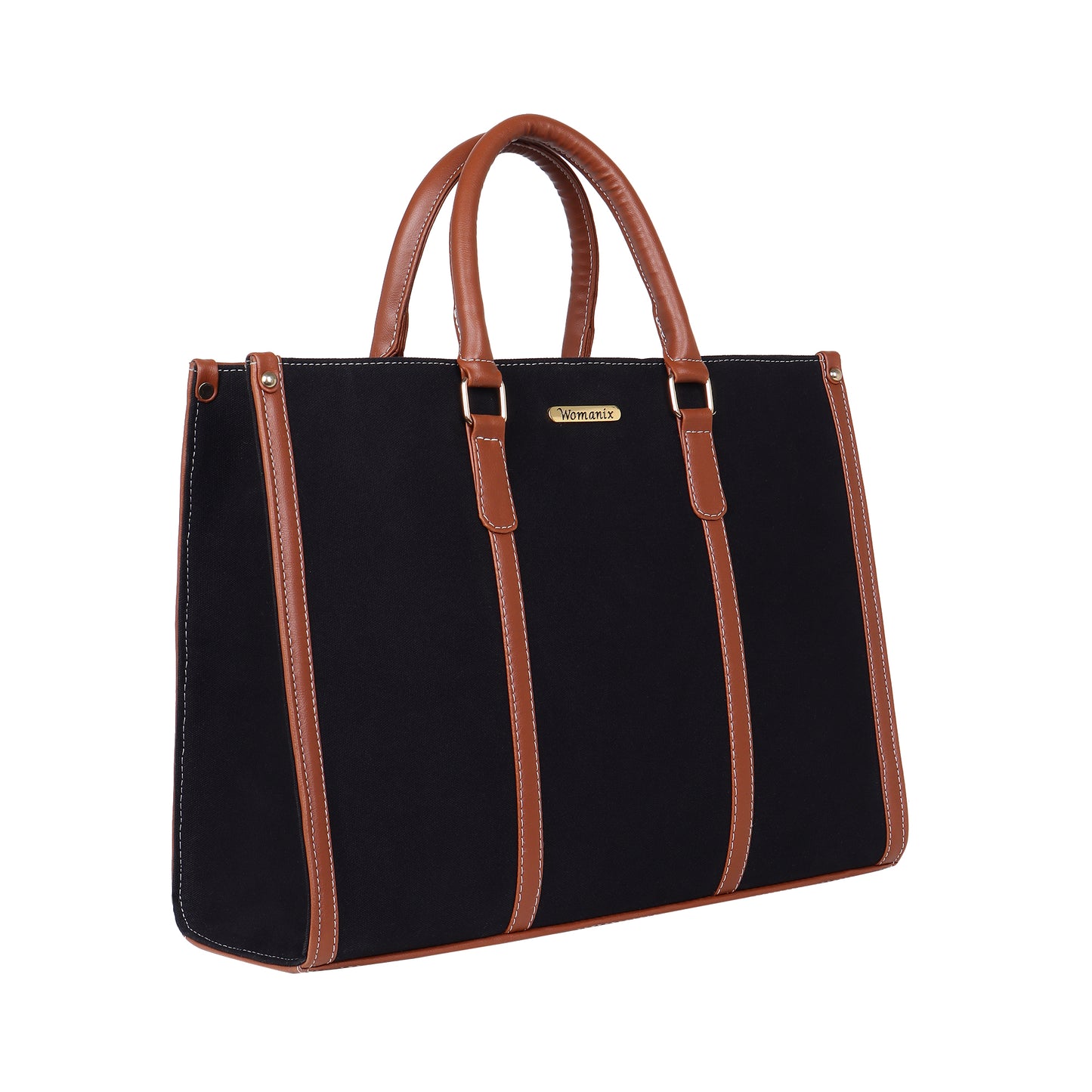 Womanix Canvas Tote Bag for Women | Fits Upto 14" Laptop Bag | Ladies Purse Handbags(92)