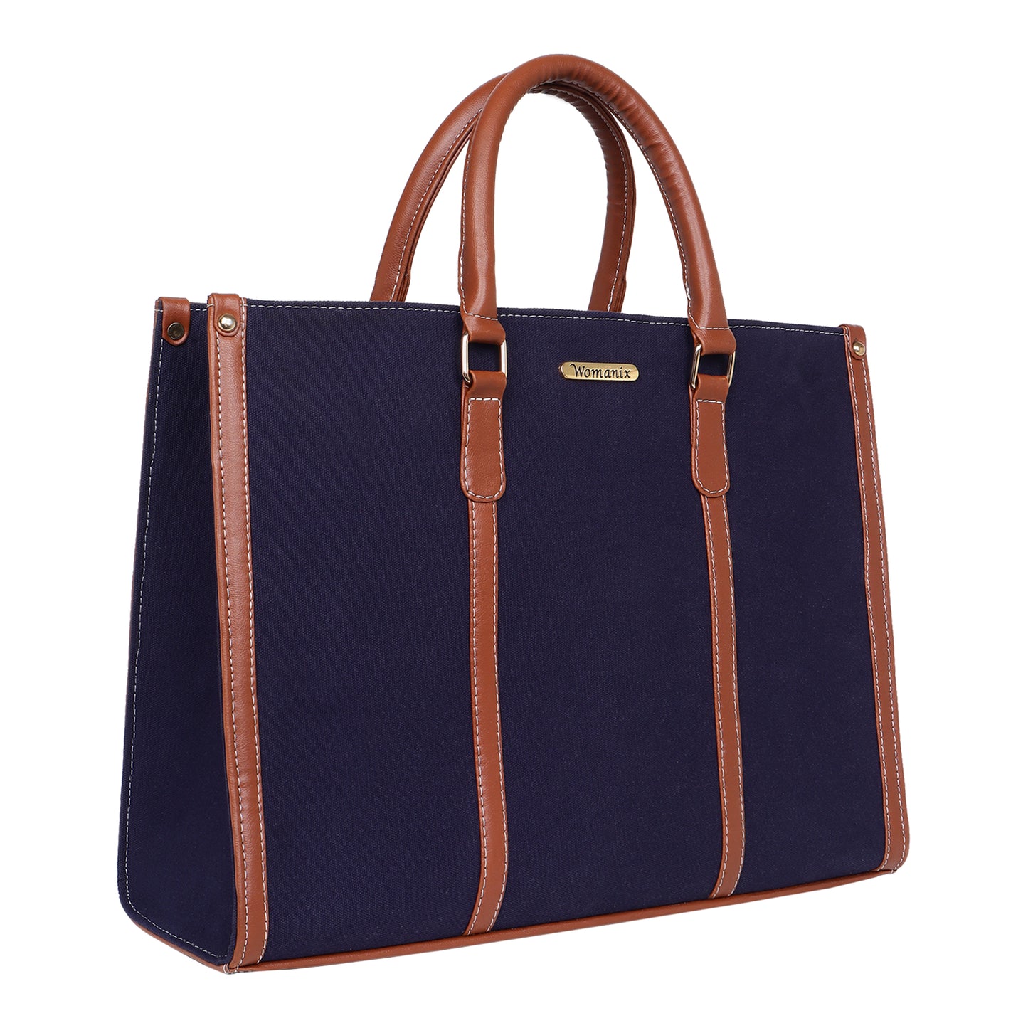 Womanix Canvas Tote Bag for Women | Fits Upto 14" Laptop Bag | Ladies Purse Handbags(92)