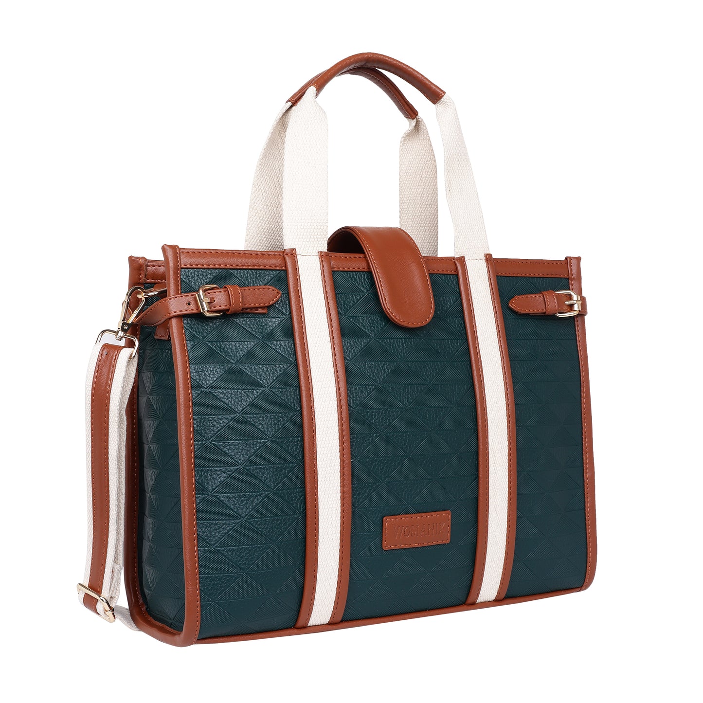 Womanix PU Laptop Tote Bags for Women, Work Bag, 15 inch tote for Women(90)